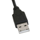 USB 2.0 Male To 2 Core 2 Wire Cord Adapter DIY Data Sync Charging Cable