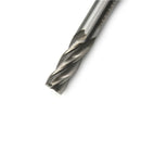 3/8" High Speed Steel HSS 4 Flute Straight End Mill Cutter Tool FT
