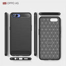 Carbon Fiber Soft TPU Protective Cover Shockproof Phone Case for OPPO A5