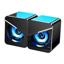 USB Computer Speakers with Subwoofer,3.5mm Multimedia Speaker for PC Desktop