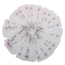 24 Styles Eyebrow Shaping Stencils Grooming Kit Shaper Template Makeup Tool Kw