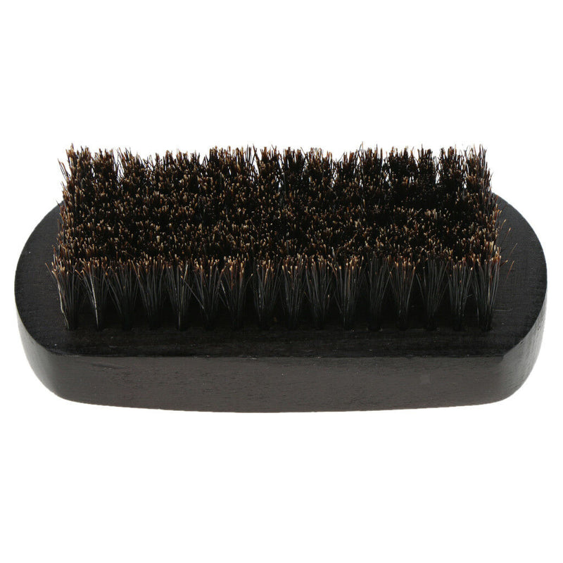 Hard Bristle Wood Beard Mustache Facial Hair Brush for Men Grooming Styling