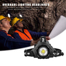 Zoom 2000lm XHP70LED Torch Flashlight Outdoor Camping Safety Smart USB Head Lamp