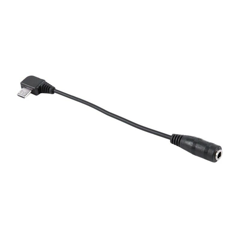 2Pcs Mini USB Jack to 3.5mm female Headphone Earphone Adapter Audio Cable C N3D4