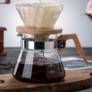 600Ml Glass Coffee Pots Decanter Carafe High Borosilicate Glass Hand Coffee