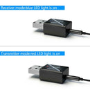 Bluetooth 5.0 Audio Receiver Transmitter 3.5mm AUX Stereo Adapter for PC TV