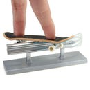 1PCS finger skateboard + 4PCS slide rack Fingerboard Rail Skate Board Ramp Parts