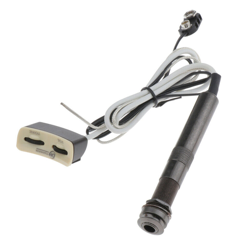 Endpin Pickup for Acoustic Guitar Parts with Accessories for Volume Controls