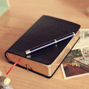 Retro Notebook Journal Diary Sketchbook Leather Cover Thick Blank Pages Notepad