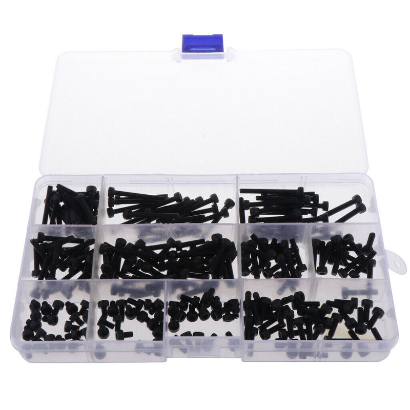 Black-force 12.9 Screw Alloy Level Hexagon Steel Plug Head Cap Screws M3 Series