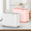 3000ml Large Capacity Dual Spray Nozzle Air Humidifier Mist Diffuser Pink