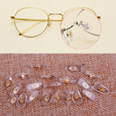 20 Pairs Silicone Nose Pads Screw On fr Glasses Sunglasses Eyeglasses Spectacle