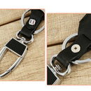 Leather Smart Remote Bluetooth Anti Lost Keychain Alarm Tracker Smart Key R U6B8