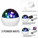 Star Projector Light, Night Lamp Romantic Rotating Sea Animals Star Moon Co O1Z5