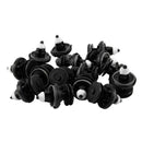 15 Clip Plastic Black Fender Hitch Carpet Clips for Ford Y1D4