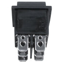 5 Pcs 6 Pin DPDT Black Button On/Off/On Rocker Switch AC 250V/15A 125V/20A A6Y1