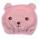 Random Microfiber Hair Turban Quickly Dry Hair Hat Wrapped Towel Bathing Cap LJA
