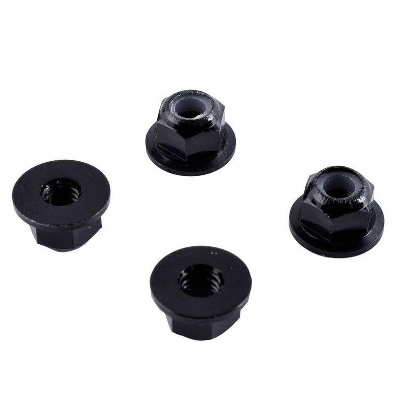 10pcs Steel M4 4mm RC Wheel Tires Nuts Flanged Nut for XS Axial 1/10 RC Cars