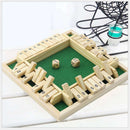 4 Players Digital Puzzle Board Game Shut The Box Game Set Number Drinking G X6Q8