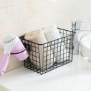 Hair Dryer Holders Bathroom Wall Shelf Stainless Steel Storage Racks Grid S