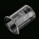 20ml Beaker Borosilicate Glass Low Form Graduated Chemistry Lab Test