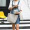 Women Fashion PU Leather Handbag Shoulder Bag Purse Card Holder 4pcs Set To L9O7
