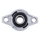 2 pcs KFL001 12 mm zinc-aluminum alloy flange pillow block ball bearings Q6B1