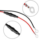 Female Cigarette Lighter Socket with Ring Terminal Plug for Car Motorcycle