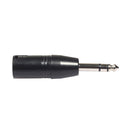 3 Pin XLR Male To 6.35mm Male Stereo  Adapter Microphone Leader