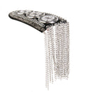 Costume Party Men's Epaulet Shoulder Boards With Button Tassel Link Chain