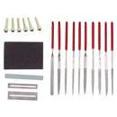 Guitar Repair Hand Tool Kit Grinding Stone Grinding Sponge Fret Nut File Set