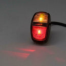 Red+Amber LED Side Marker Light Clearance Lamp for Truck Trailer Caravan