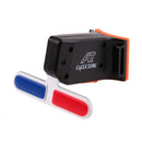 Bike Light Police LED Red Blue Taillight USB Rechargeable Bicycle Tail Lamp A