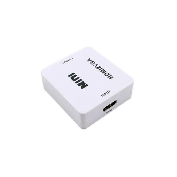 VGA To HDMI Full HD Video 1080P Converter Box Adapter For PC Laptop DVD HDT OZ