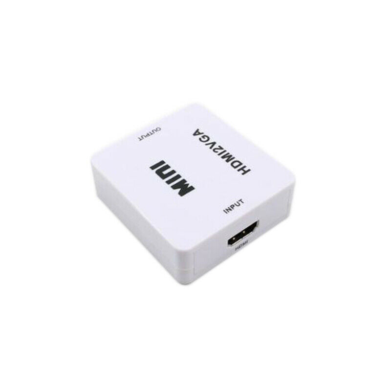 VGA To HDMI Full HD Video 1080P Converter Box Adapter For PC Laptop DVD HDT OZ