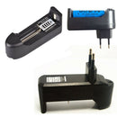 Smart Universal For Li-Ion Batteries EU Plug Charger 18650 3.6-3.7v Rechargeable