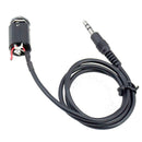 6.35mm Endpin Output Jack Plug Cable 3.5mm Plug Cable for Acoustic Guitar EQ