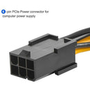 Pcie Adapter Cable,2-Pack 6-Pin To 8-Pin Pcie Express Power Adapter Cable,7 S5H4
