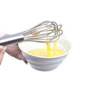 Handheld Stainless Steel Eggbeater Wire Whisks Kitchen Tools Baking Supplies