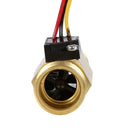 G1/2" Male Thread Water Flow Sensor Switch Flowmeter Fluid Meter 1-30L/min