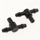 Irrigation Connector 10pcs Pipe System 4/7mm Barb Drip Tee Hose