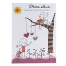 4R 200 Sheets Interleaf Type Family Photo Album Scrapbooking Memory Book A