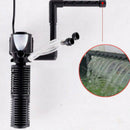 Tank Fish Aquarium Submersible Water Filter with For Oxygen Pump UV Sterilizer
