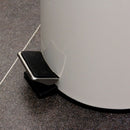 3Liter 0.8 Gallon Beige Mini Tiny Step-on Trash Can Indoor Waste Bin Rubbish
