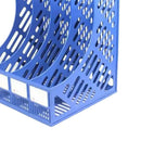 Desk File Holder 4 Compartment Vertical File Organizer Office Desk Organizer