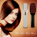 Electric Hair Growth Comb USB Charging Light Vibration Scalp Massager Brush A