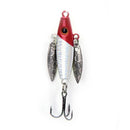4XWinter Fishing Lure Ice Fishing Jig Bait 5CM-7g Carp Fishing hooks Lead Lure3C