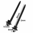 50pcs Nylon Cable Tie Fastener Clips Car Loom Hose Clamp Fastening Zip Strap CGY