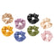8Pcs Hair Scrunchie Elastic Tie Loop Ring Scrunchy Hairband Accessories