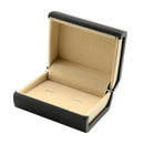 Jewelry Tie Bar Cufflinks Storage Box Black-Cufflink